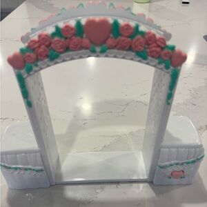 Vintage Fisher Price Loving Family Musical Wedding Arch 1999 Works